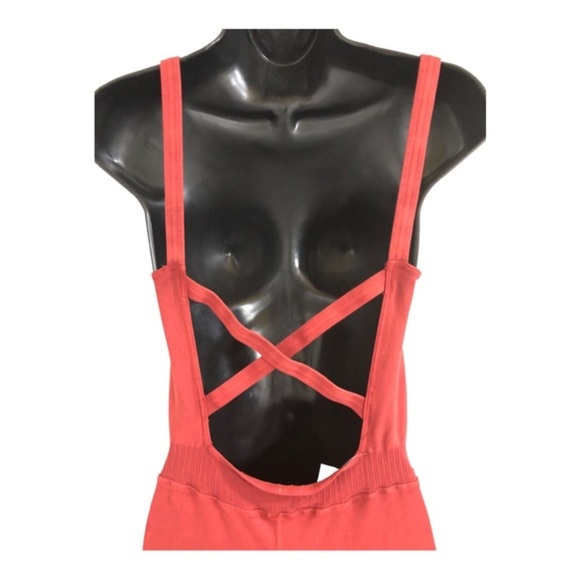 Free People FP‎ movement brick reddish brown Good karma onesie jumpsuit size M/L - Picture 5 of 10